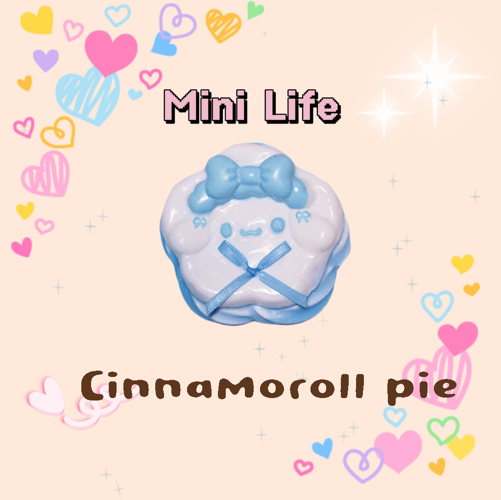 Cinnamoroll pie