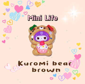 Kuromi bear brown