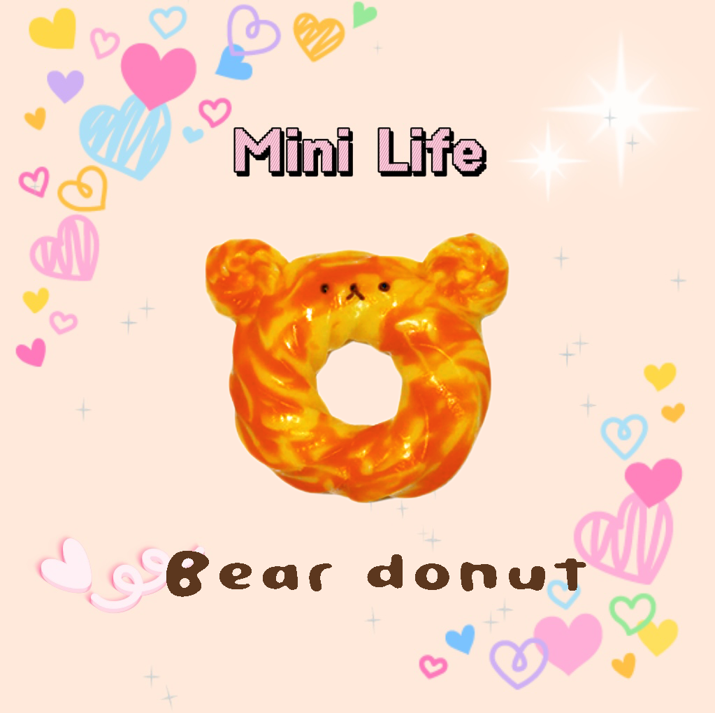 Bear donut