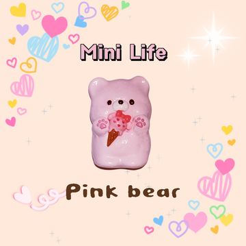 Pink bear